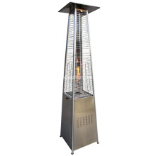 Deluxe LPG Outdoor Stainless Steel Patio Heater Pyramid